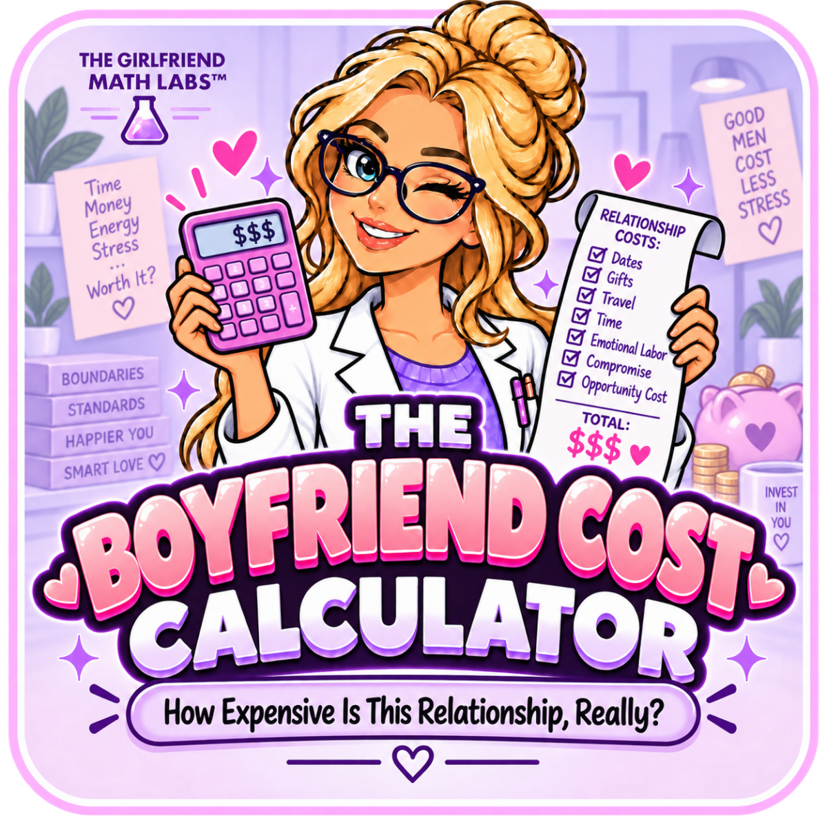 The Boyfriend Cost Calculator — How Much Does Your Man Actually Cost You?